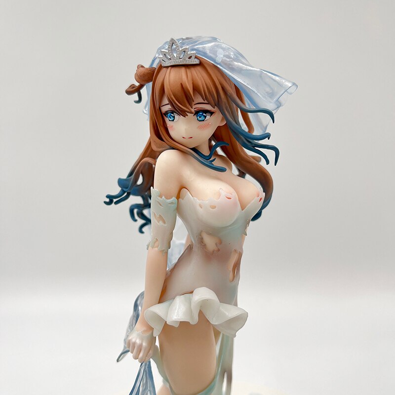 24cm Girls Frontline Sexy Girl Anime Figure Suomi Action Figure KP-31 Suomi Blissful Mission Ver. Figure Collection Model Toys