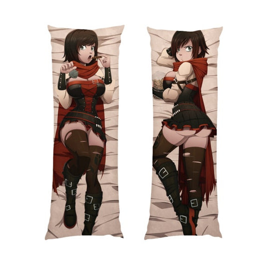 RWBY Anime Body Pillow - Ruby Rose Ecchi Dakimakura - Waifu Pillow