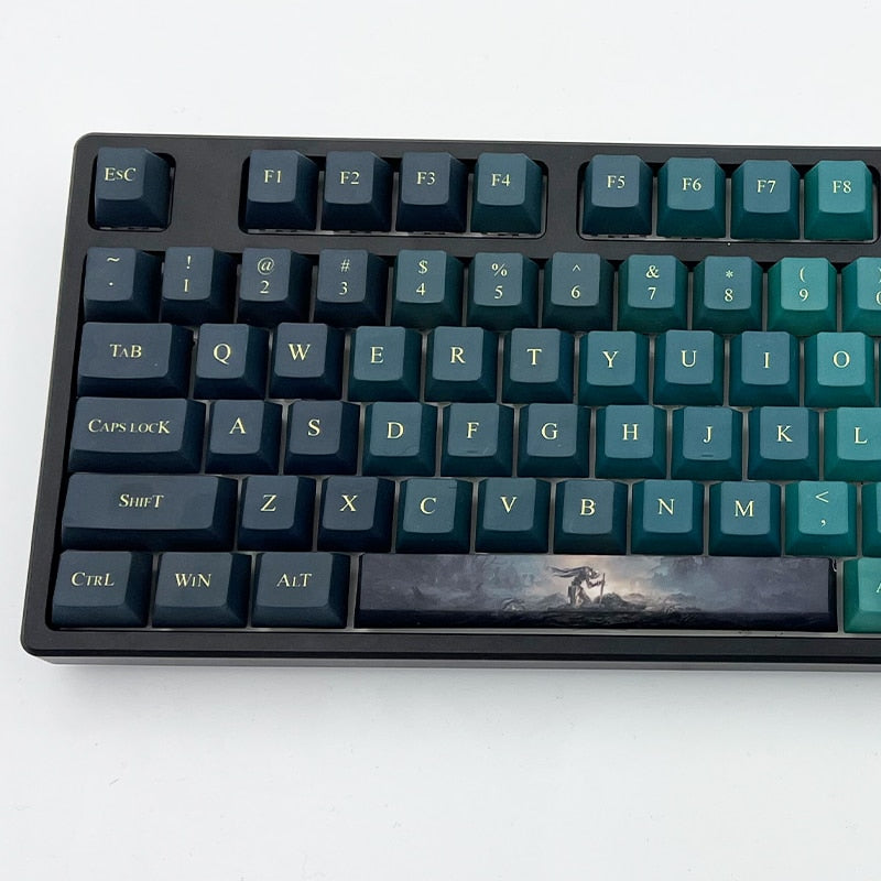Elden Ring Keycaps  - 119 Keys - Cherry Profile PBT Dye Sublimation Mechanical Keyboard Keycap For MX Switch