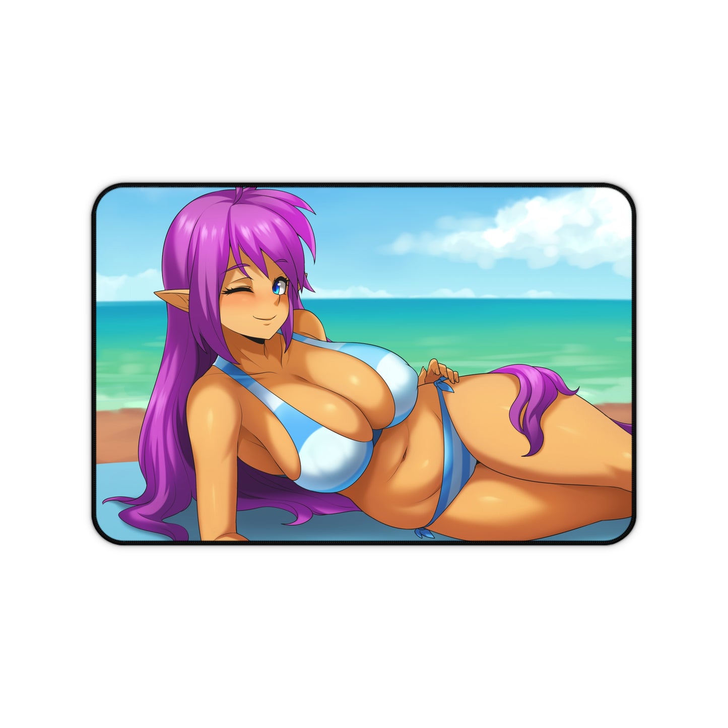 Shantae Sexy Mousepad - Big Tits Bikini XXL Gaming Desk Mat - Ecchi Desk Pad