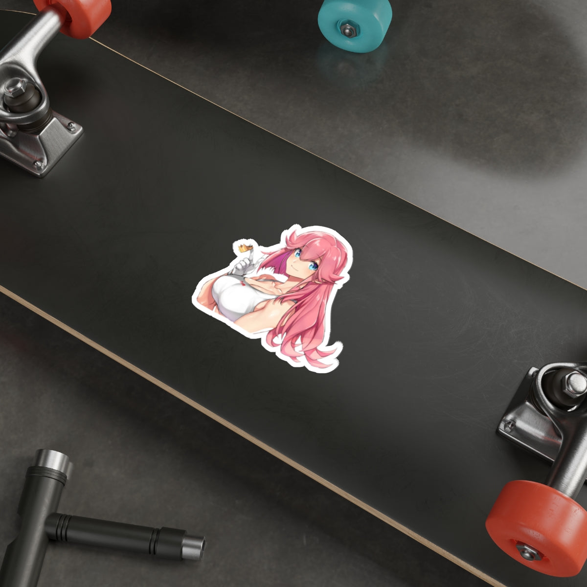 Promare Waterproof Sticker - Aina Ardebit Anime Waifu Vinyl Decal - Car Bumper Sticker - Laptop Sticker