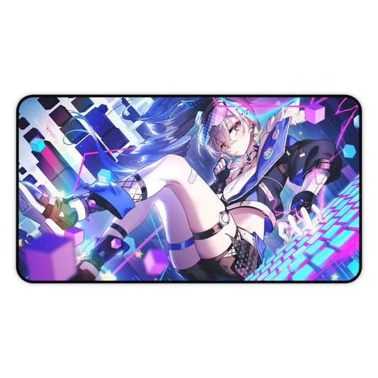 Silver Wolf Honkai Star Rail Desk Mat - XXL Gaming Mousepad - Nonslip Card Playmat