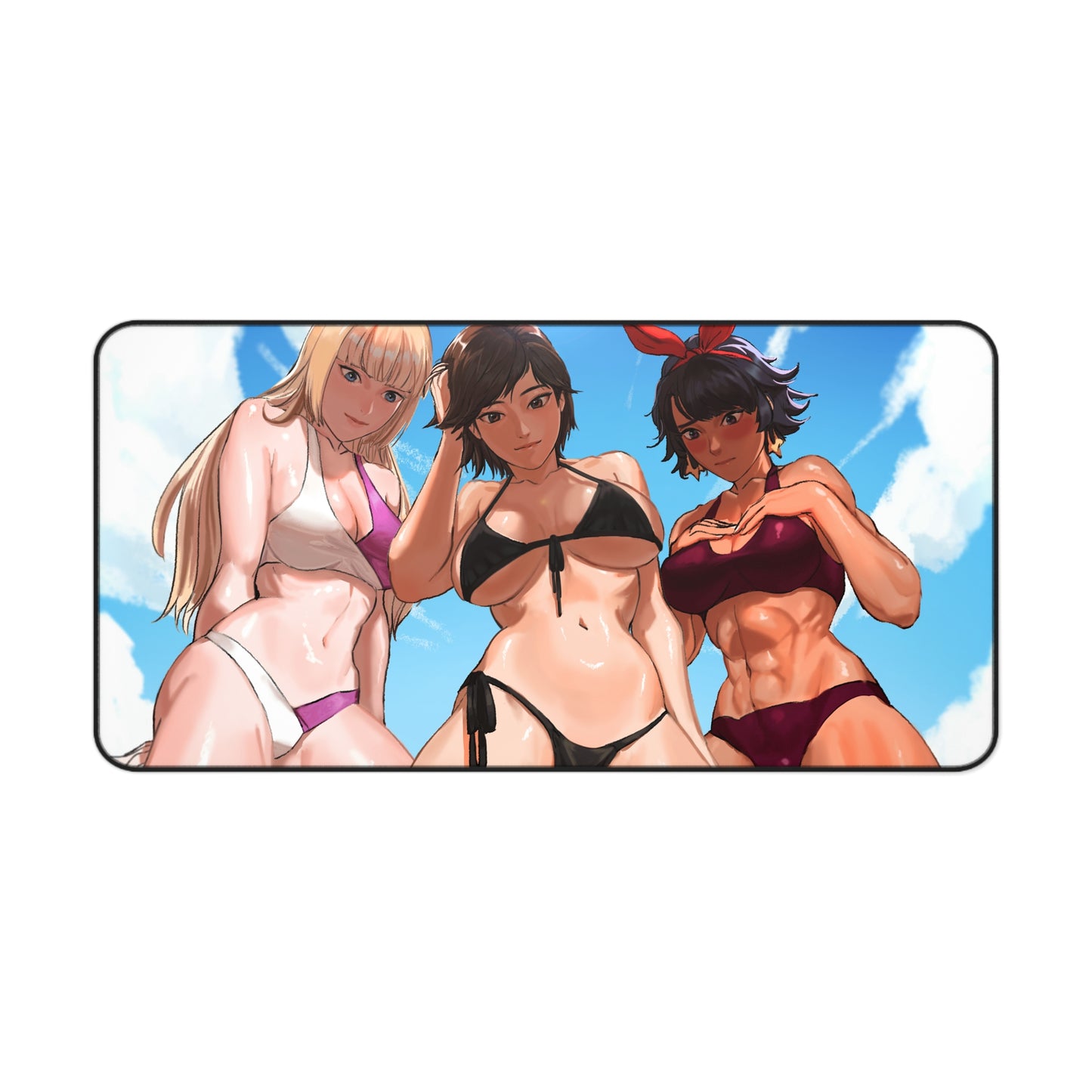 Tekken Bikini Waifus Desk Mat - Non Slip Mousepad