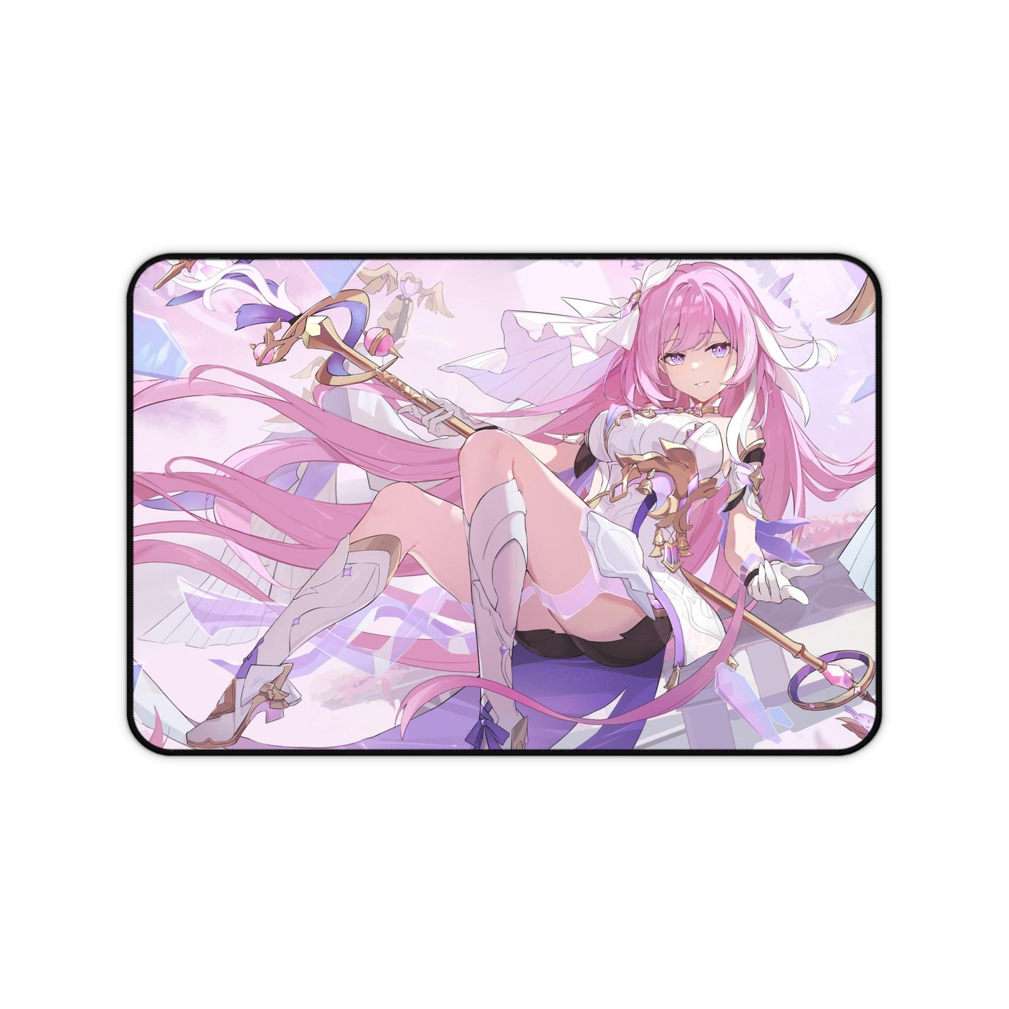 Elysia Honkai Impact 3rd Desk Mat - XXL Gaming Mousepad - Nonslip Card Playmat