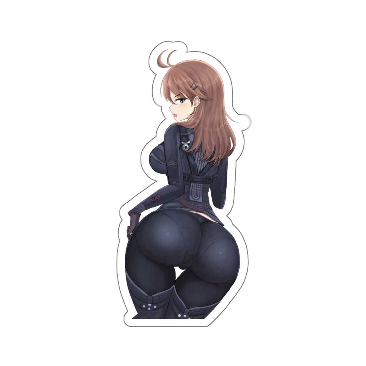 Xenosaga Waterproof Sticker - Sexy Shion Uzuki Gaming Vinyl Decal - Anime Waifu Car Decal - Laptop Sticker