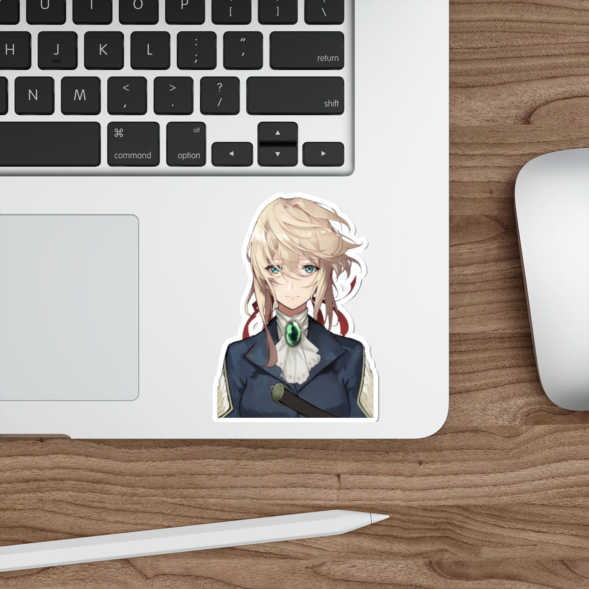 Violet Evergarden Waterproof Sticker - Cute Waifu Vinyl Decal - Anime Car Decal - Laptop Sticker - Manga Decal