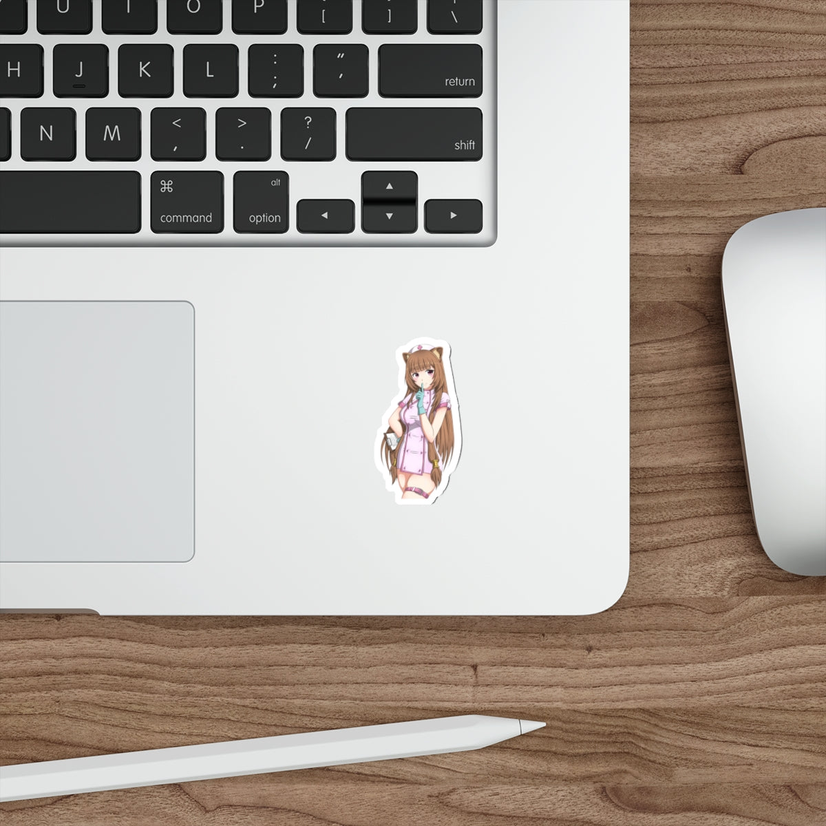 The Rising of the Shield Hero Waterproof Sticker - Sexy Nurse Raphtalia Anime Vinyl Decal - Car Bumper Sticker - Ecchi Laptop Sticker