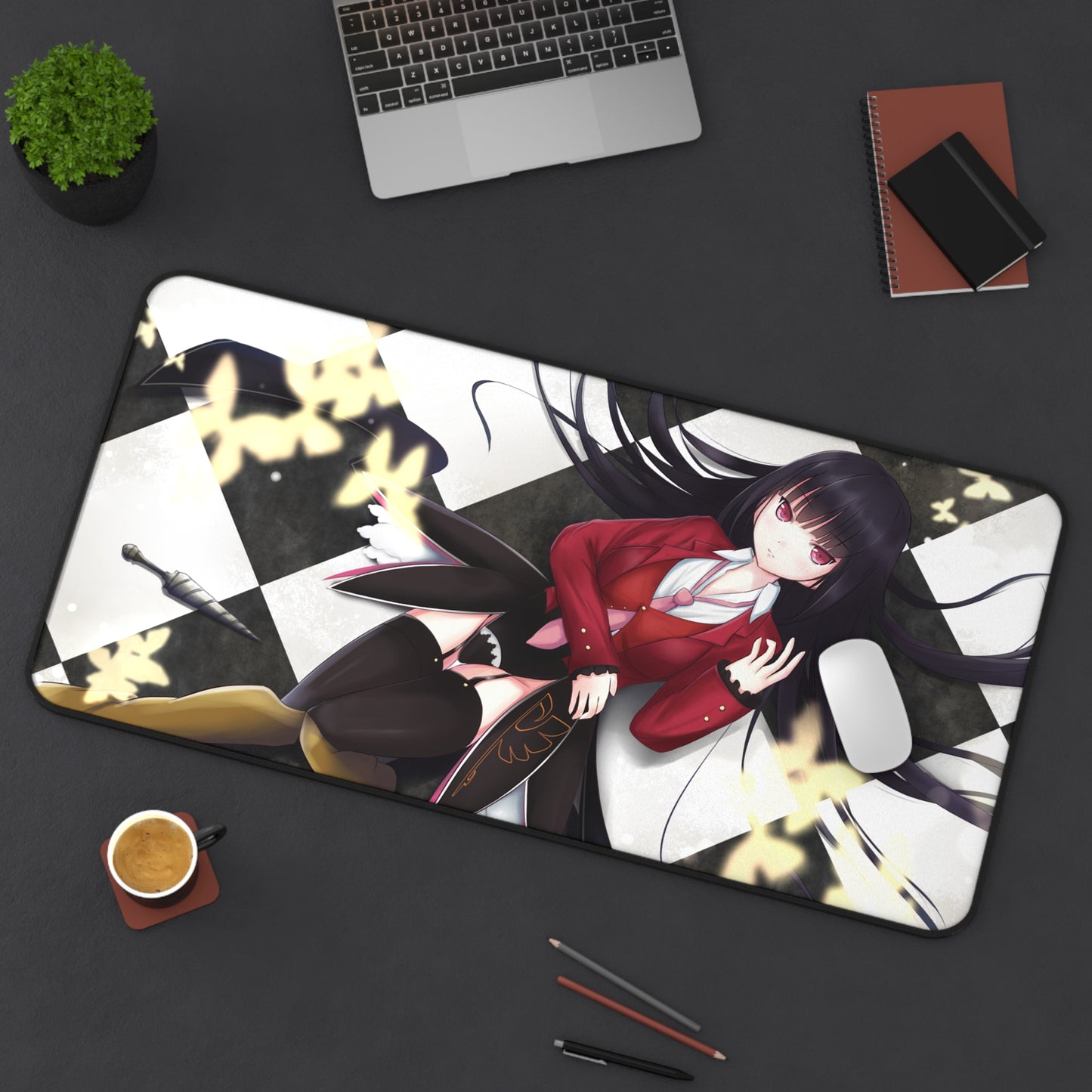 Umineko When They Cry Desk Mat - Lucifer Gaming Mousepad - Non Slip Visual Novel Dojin Playmat - Umineko no Naku Koro ni