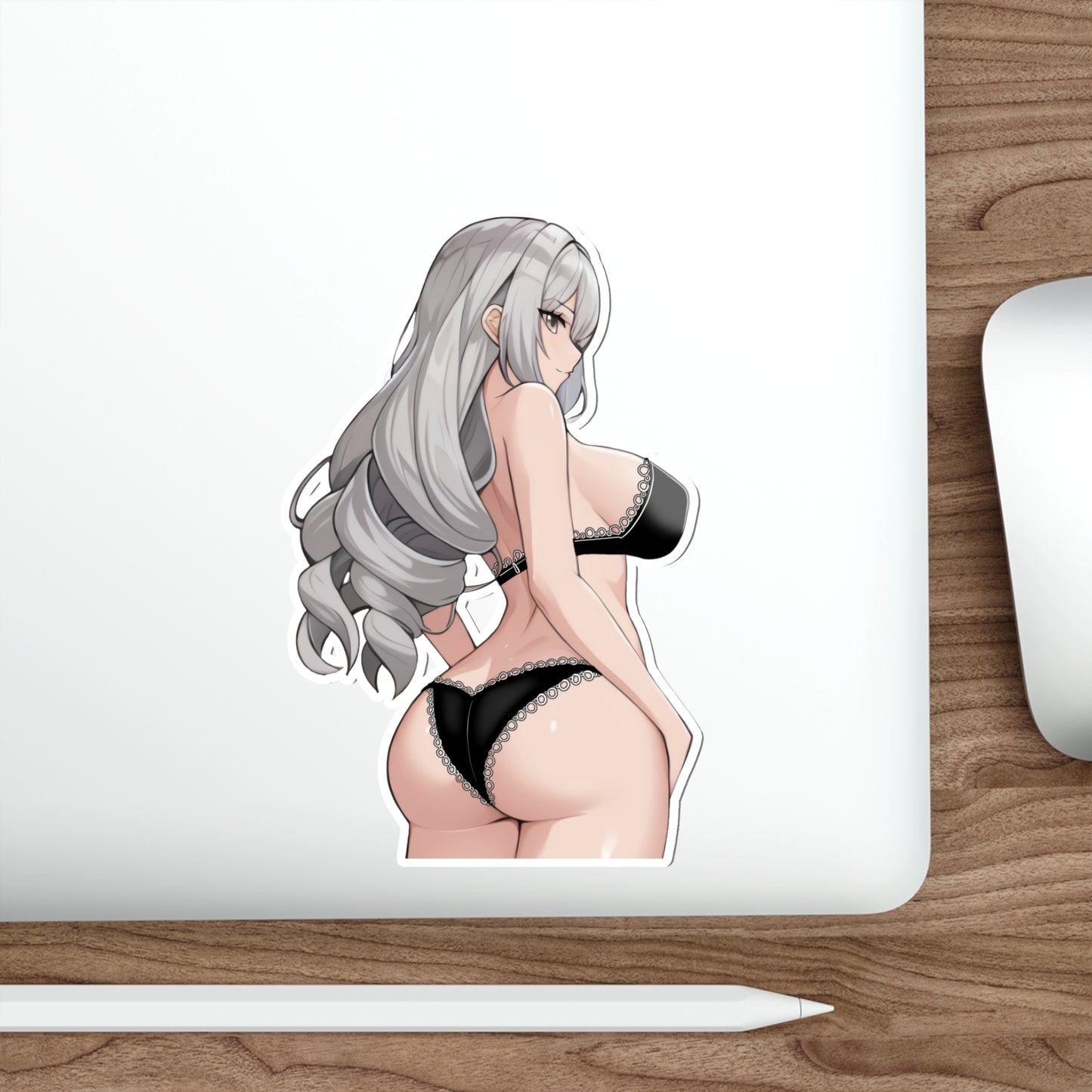 Bronya Zaychik Lingerie Ecchi Honkai Impact 3rd Waterproof Sticker - Premium Gaming Vinyl Car Decal