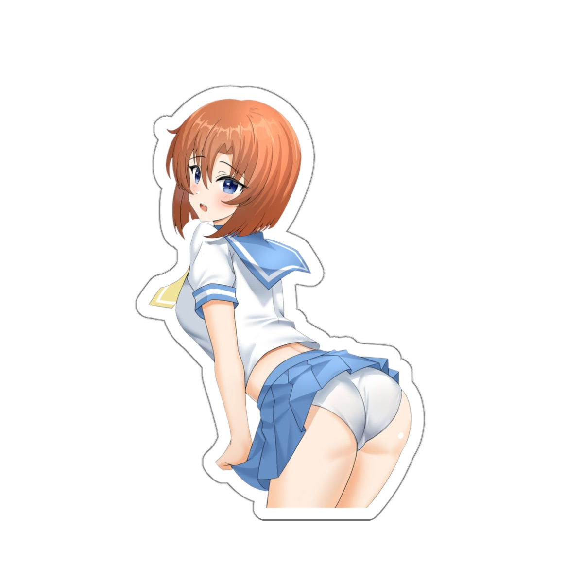 Higurashi When They Cry Waterproof Sticker - Rena  Ecchi Premium Anime Vinyl Decal