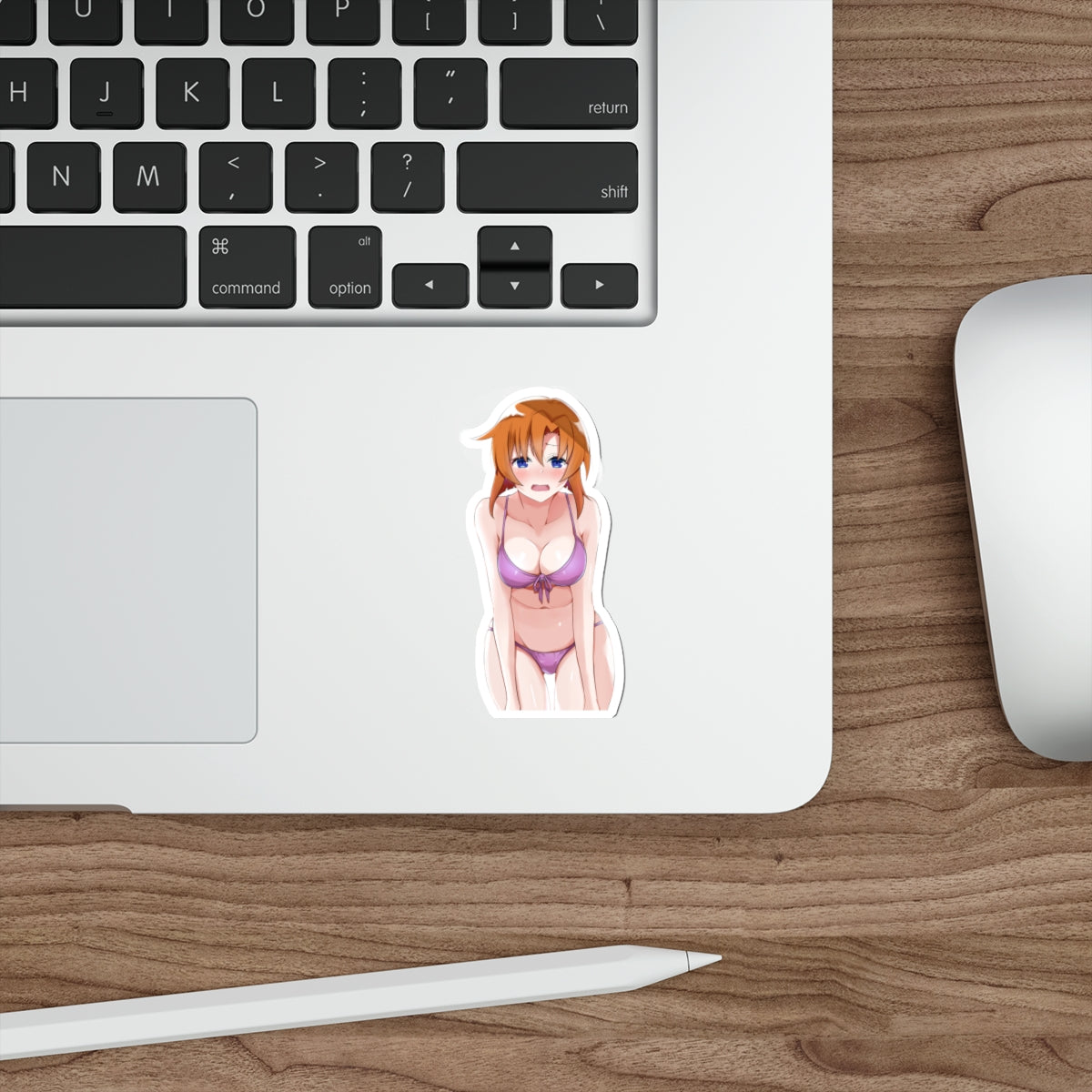 Higurashi When They Cry Waterproof Sticker - Rena Lingerie Ecchi Premium Anime Vinyl Decal