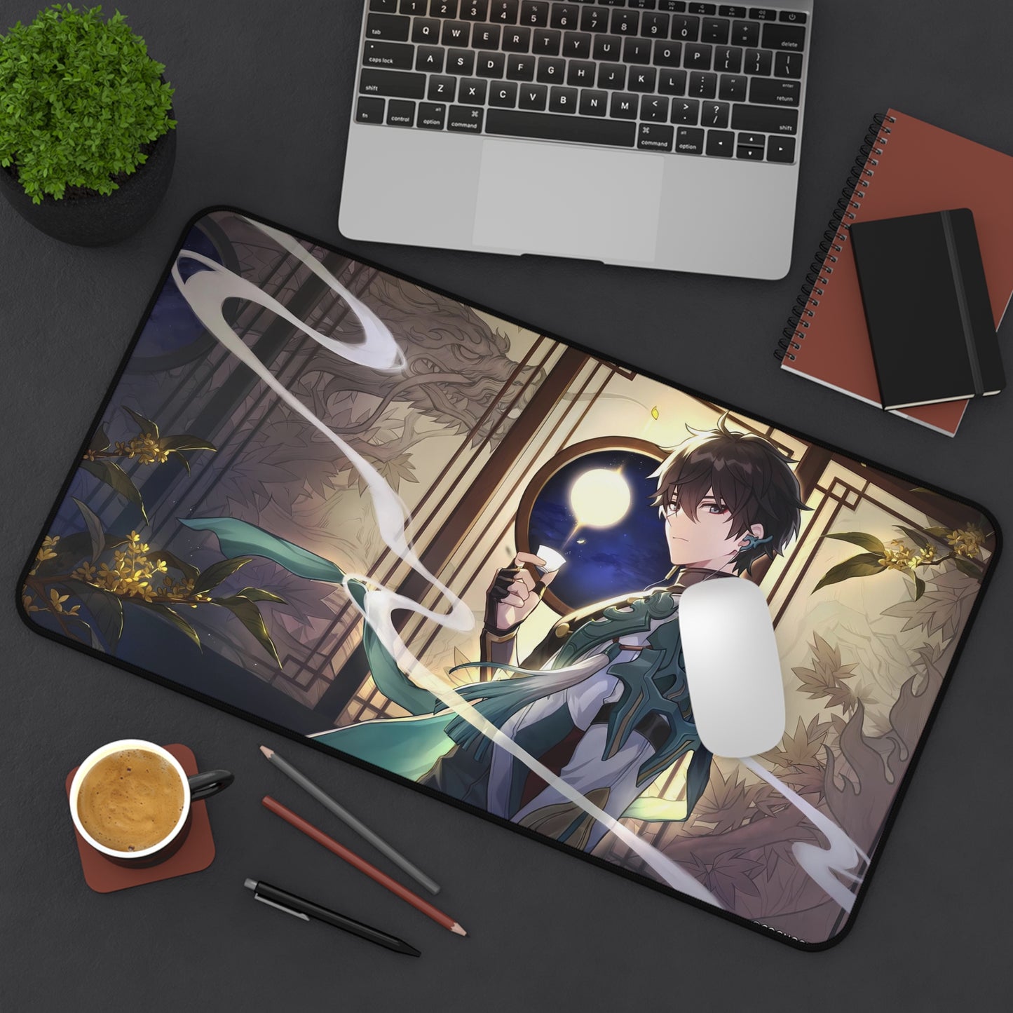 Danheng Honkai Star Rail Desk Mat - XXL Gaming Mousepad - Nonslip Card Playmat