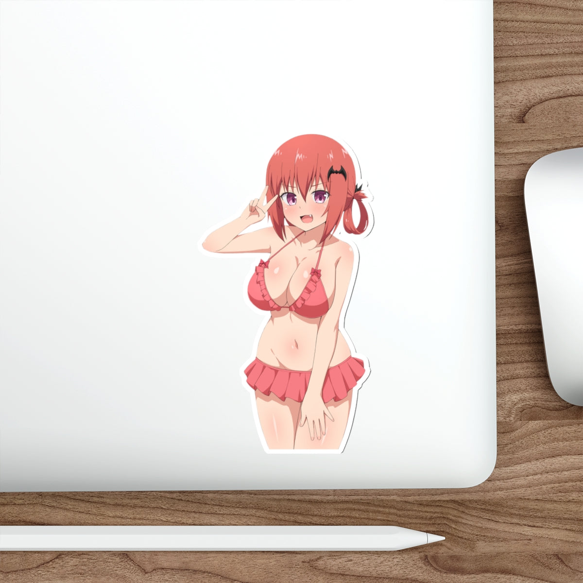 Gabriel Dropout Waterproof Sticker - Sexy Bikini Satania Gaming Vinyl Decal - Anime Waifu Car Decal - Laptop Sticker