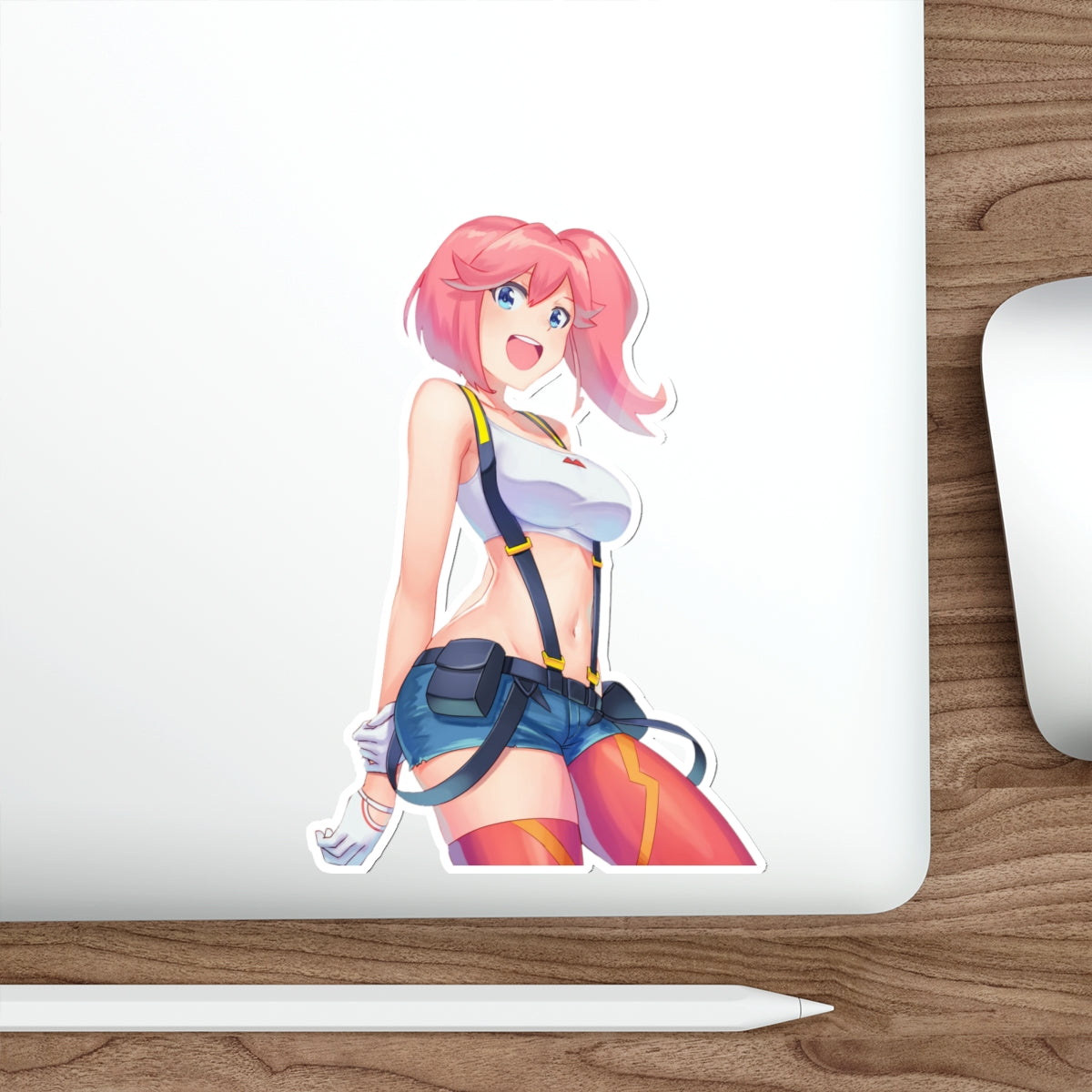 Promare Waterproof Sticker - Aina Ardebit Anime Vinyl Decal - Car Bumper Sticker - Laptop Sticker