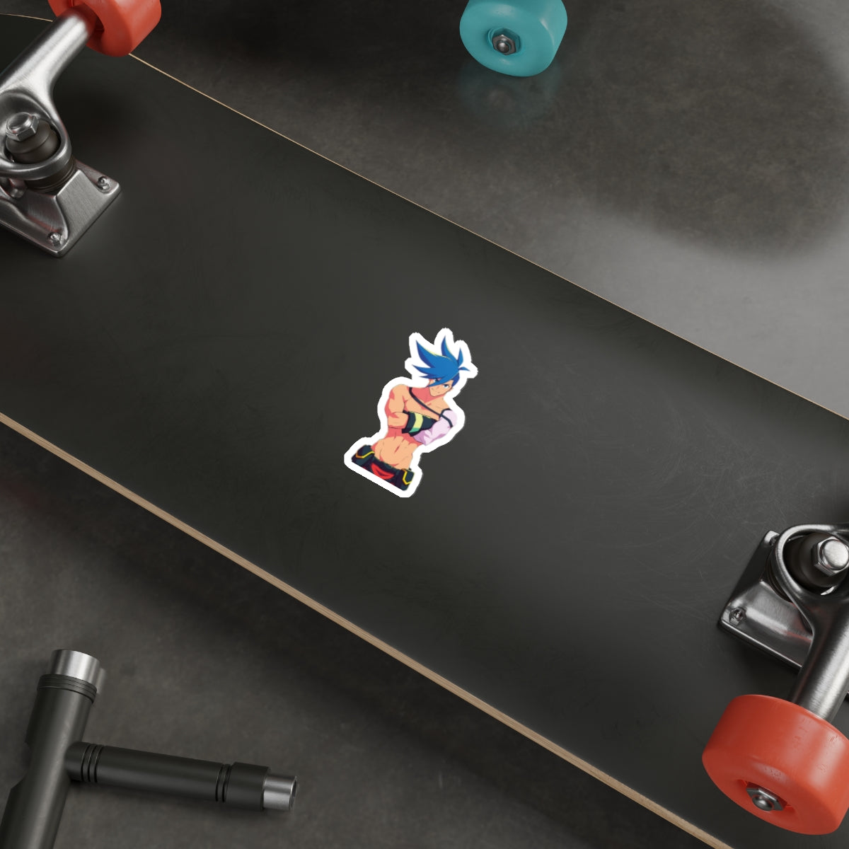 Promare Waterproof Sticker - Galo Thymos Anime Vinyl Decal - Car Bumper Sticker - Laptop Sticker