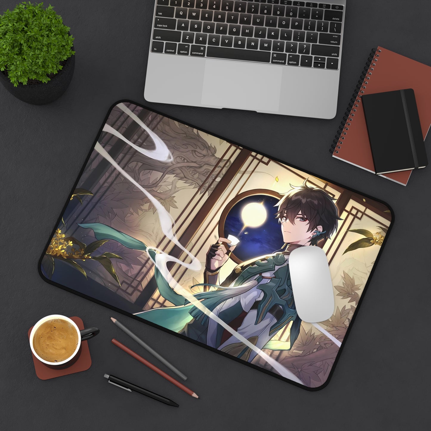 Danheng Honkai Star Rail Desk Mat - XXL Gaming Mousepad - Nonslip Card Playmat