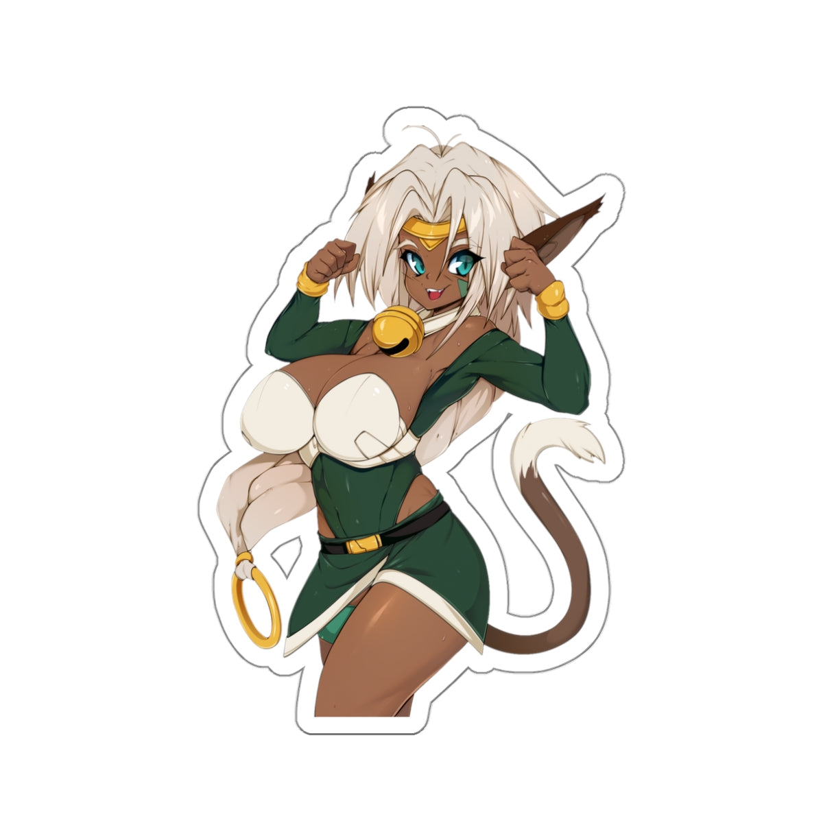 Aisha Outlaw Star Waterproof Sticker - Sexy Aisha Clanclan Premium Vinyl Decal - Anime Car Decal - Laptop Sticker