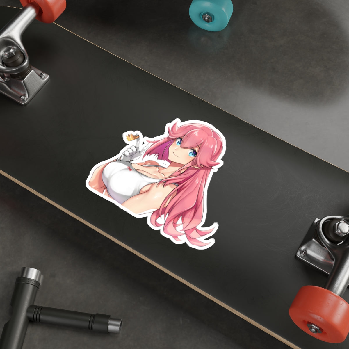 Promare Waterproof Sticker - Aina Ardebit Anime Waifu Vinyl Decal - Car Bumper Sticker - Laptop Sticker