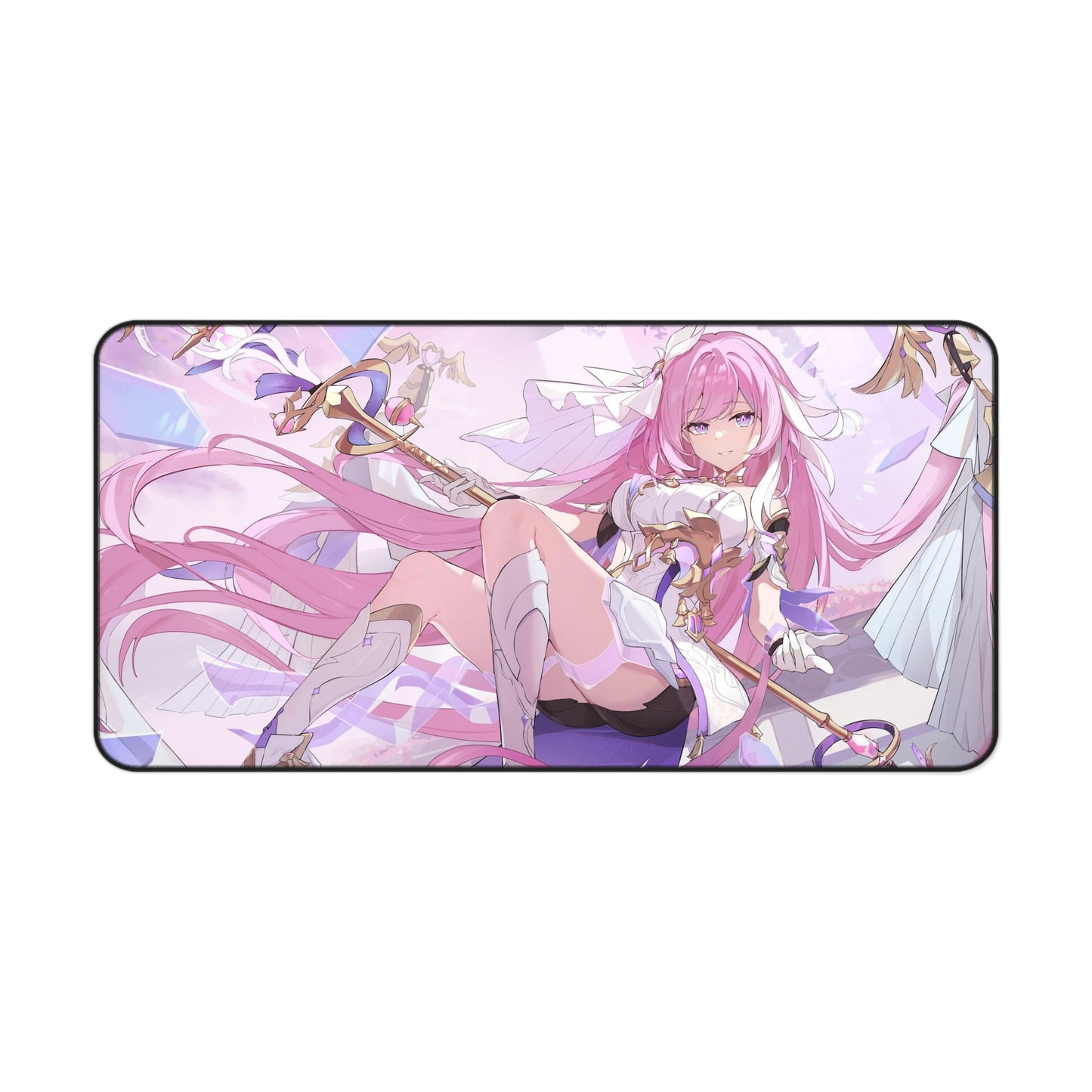 Elysia Honkai Impact 3rd Desk Mat - XXL Gaming Mousepad - Nonslip Card Playmat