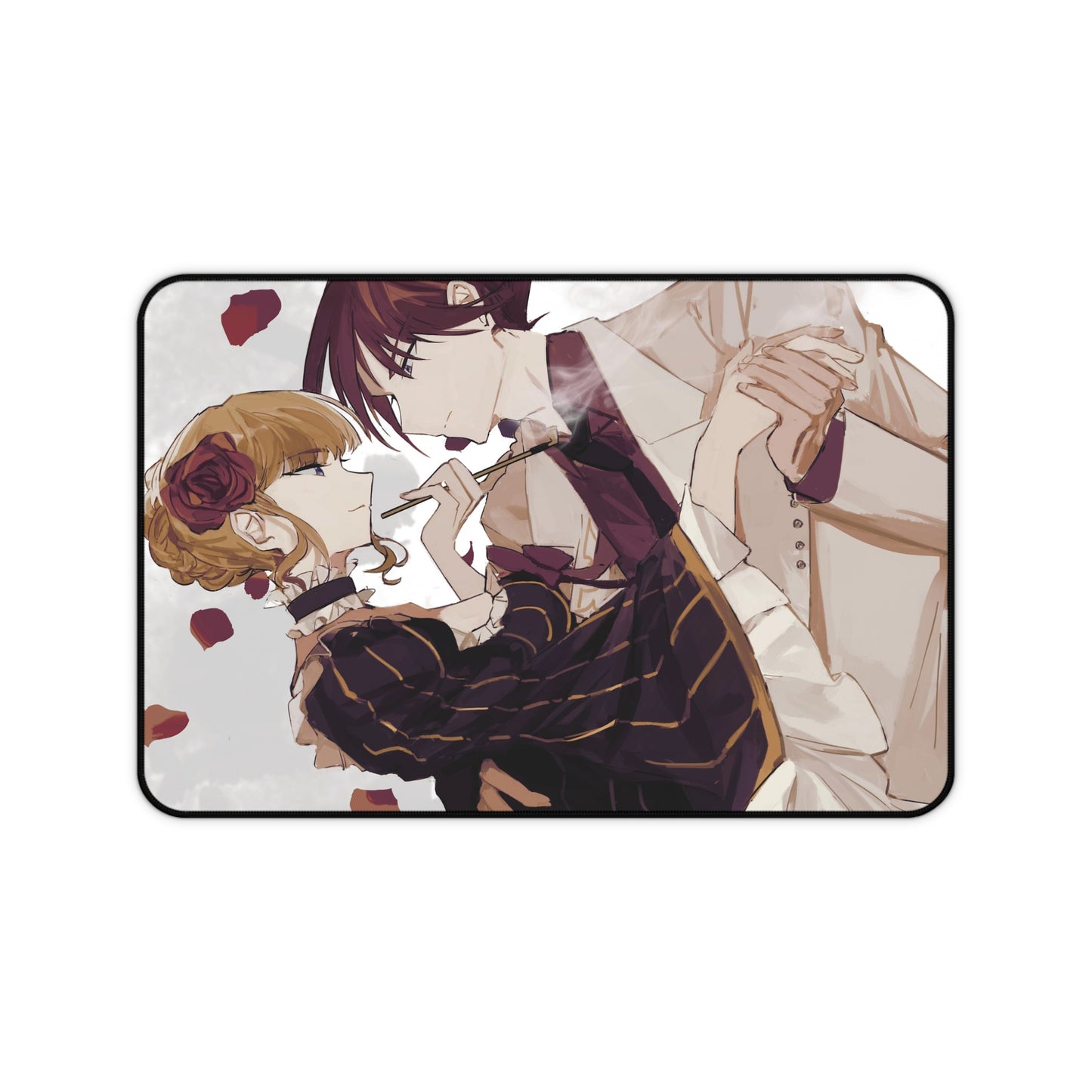 Umineko When They Cry Desk Mat - Beatrice and Battler Ushiromiya Gaming Mousepad - Non Slip Visual Novel Dojin Playmat