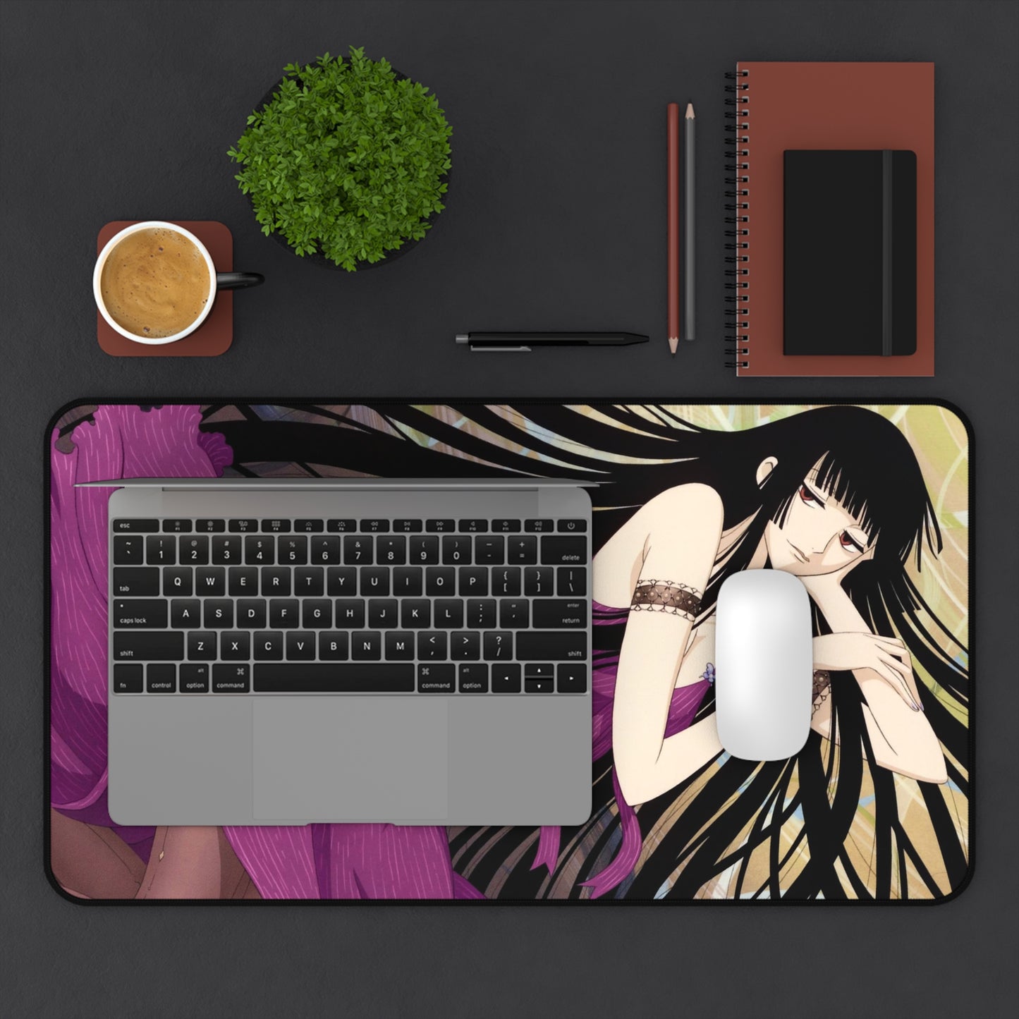 xxxHolic Desk Mat - Waifu Yuuko Ichihara - XXL Anime Mousepad - Non Slip Clamp Manga Playmat