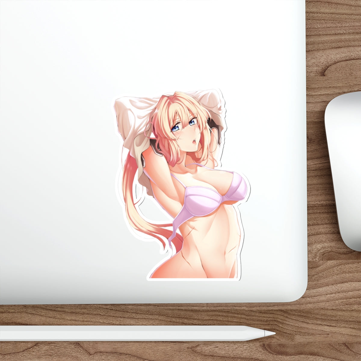 Violet Evergarden Sticker - Ecchi Anime Waifu Vinyl Decal - Waterproof Car Decal - Laptop Sticker - Manga Decal