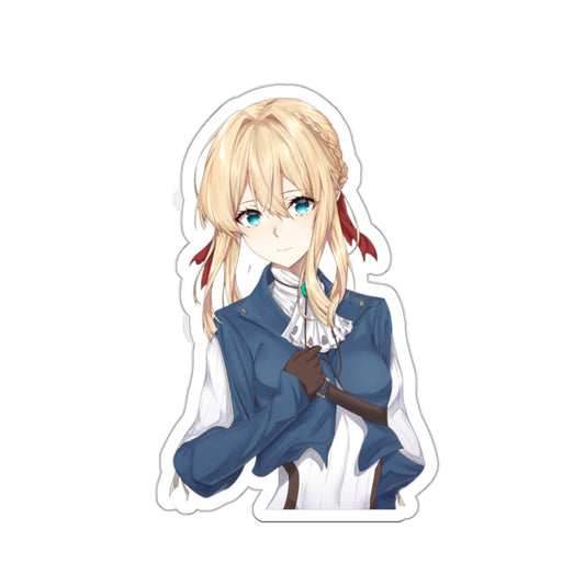 Violet Evergarden Sticker - Waifu Anime Vinyl Decal - Waterproof Car Decal - Laptop Sticker - Manga Decal