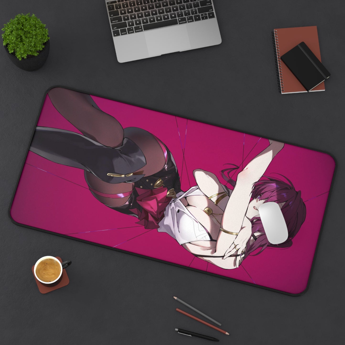 Kafka Honkai Star Rail Ecchi Desk Mat - XXL Gaming Mousepad - Nonslip Card Playmat