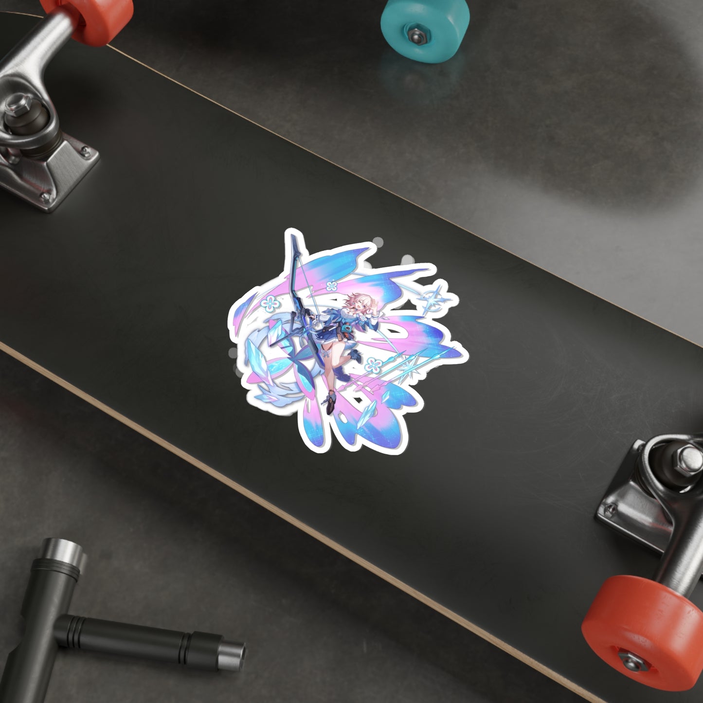 March 7Th Honkai Star Rail Waterproof Sticker - Premium Gaming Vinyl Car Decal