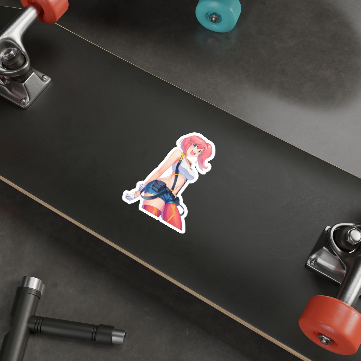 Promare Waterproof Sticker - Aina Ardebit Anime Vinyl Decal - Car Bumper Sticker - Laptop Sticker