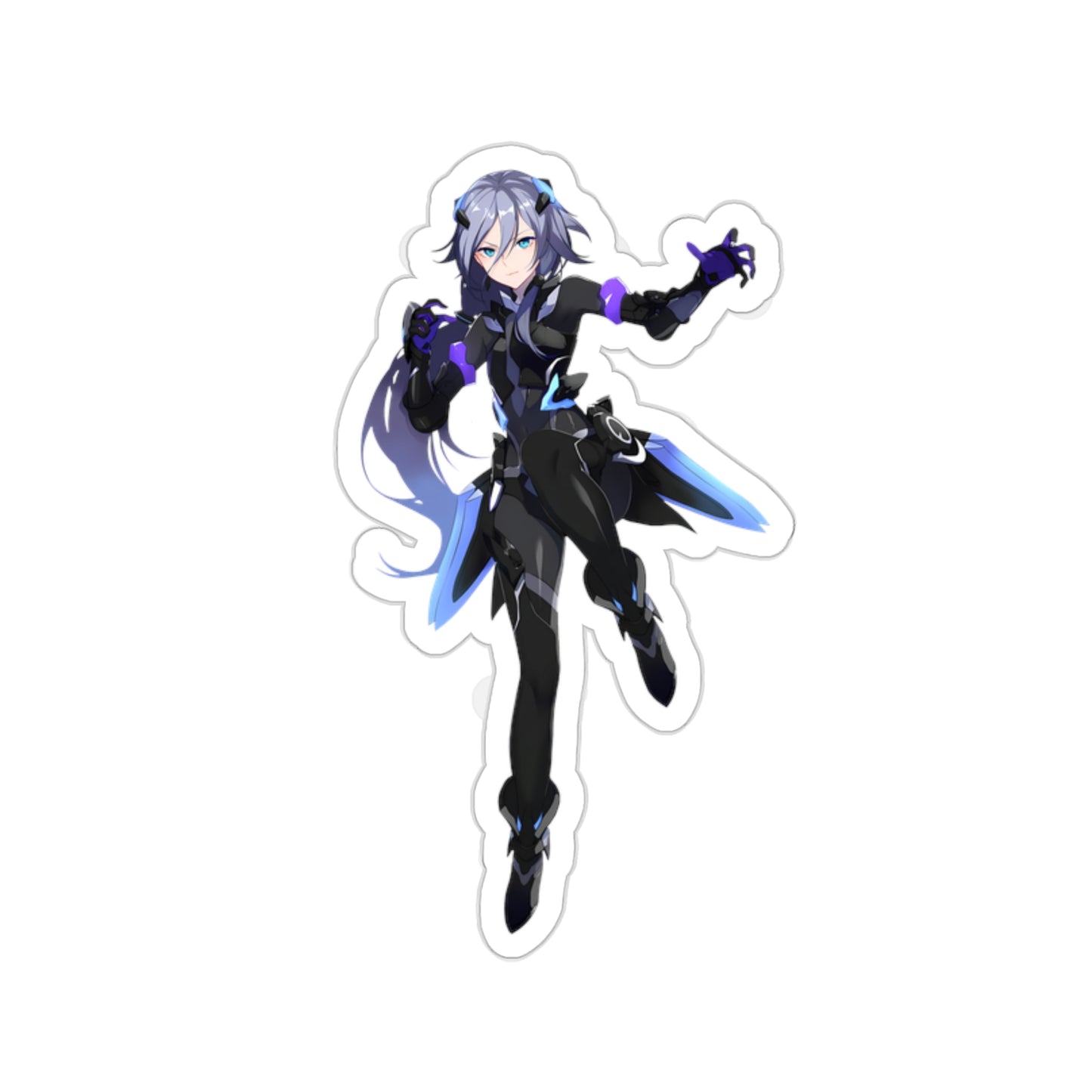 Fu Hua Honkai Impact 3rd Waterproof Sticker - Premium Gaming Vinyl Car Decal