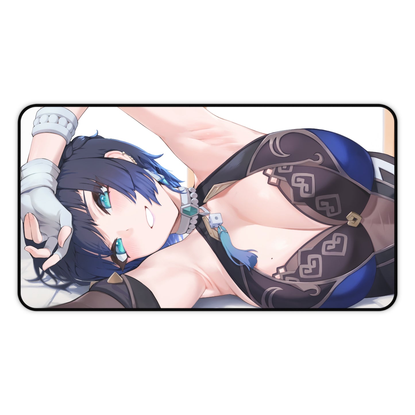 Genshin Impact Yelan Waifu Desk Mat - Non Slip Mousepad