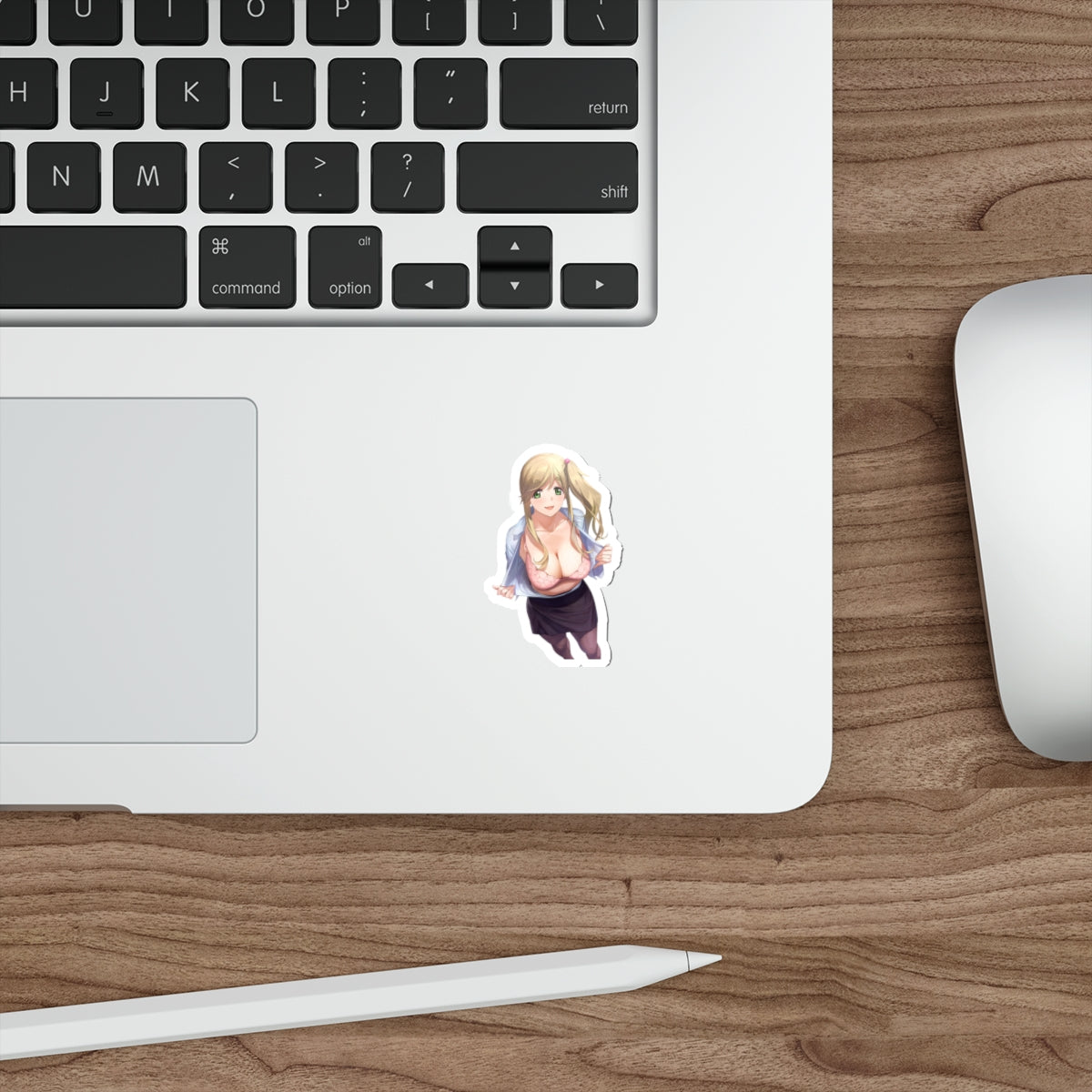 Yuru Camp Waterproof Sticker - Laid Back Camp Anime Decal - Sexy School Teacher Aoi Inuyama - Ecchi Car Decal - Yurucamp Laptop Sticker