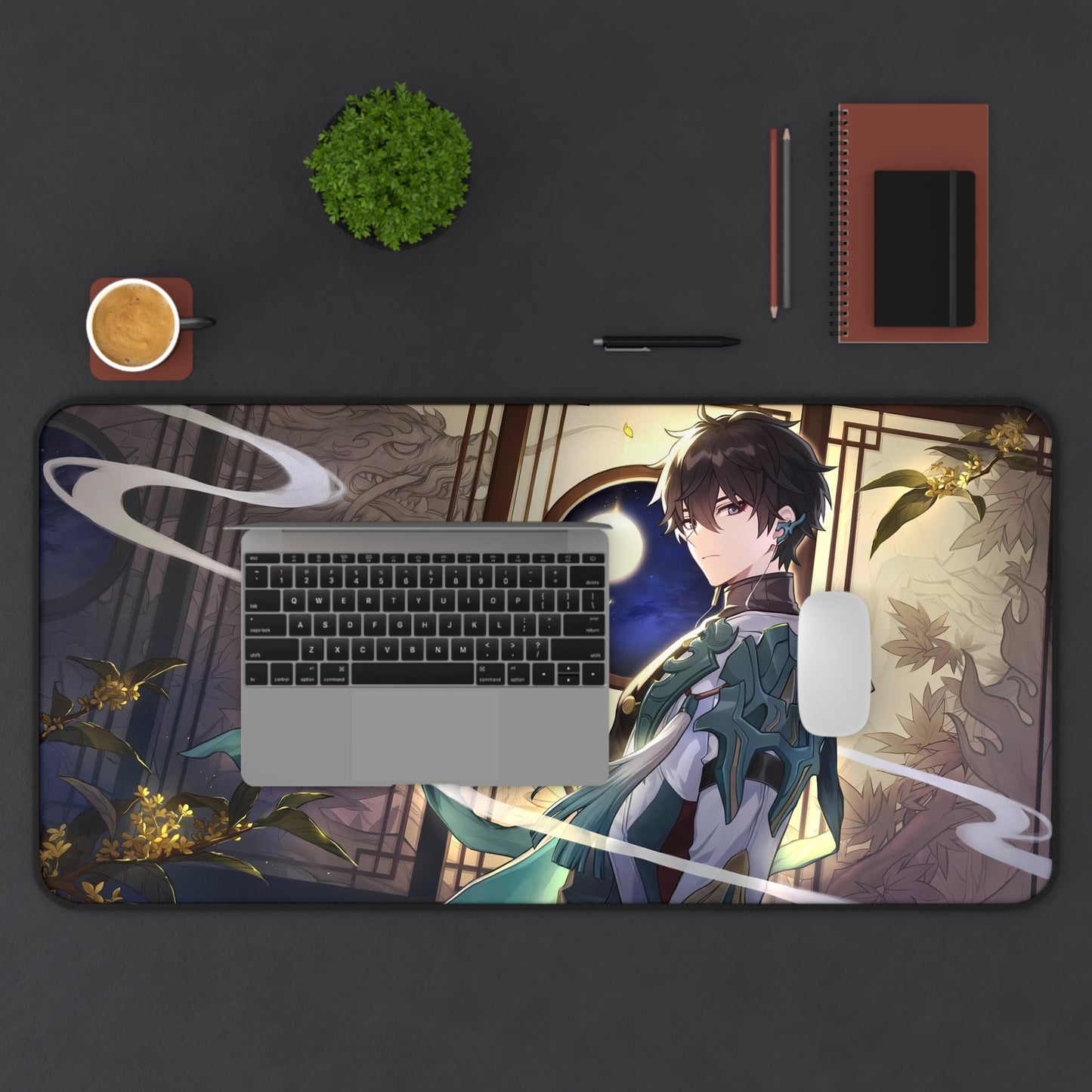 Danheng Honkai Star Rail Desk Mat - XXL Gaming Mousepad - Nonslip Card Playmat