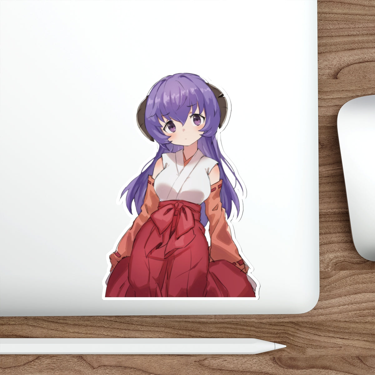 Higurashi When They Cry Waterproof Sticker - Hanyuu Premium Anime Vinyl Decal