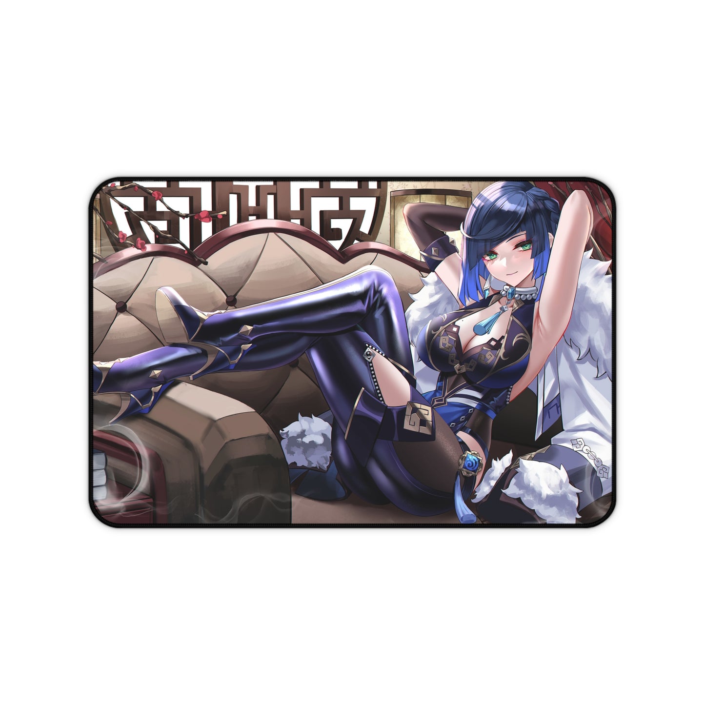 Genshin Impact Sexy Yelan Desk Mat - Non Slip Mousepad