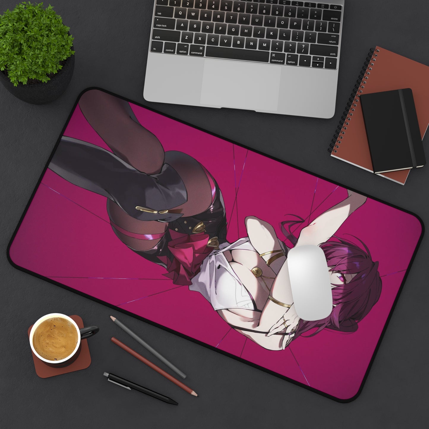 Kafka Honkai Star Rail Ecchi Desk Mat - XXL Gaming Mousepad - Nonslip Card Playmat