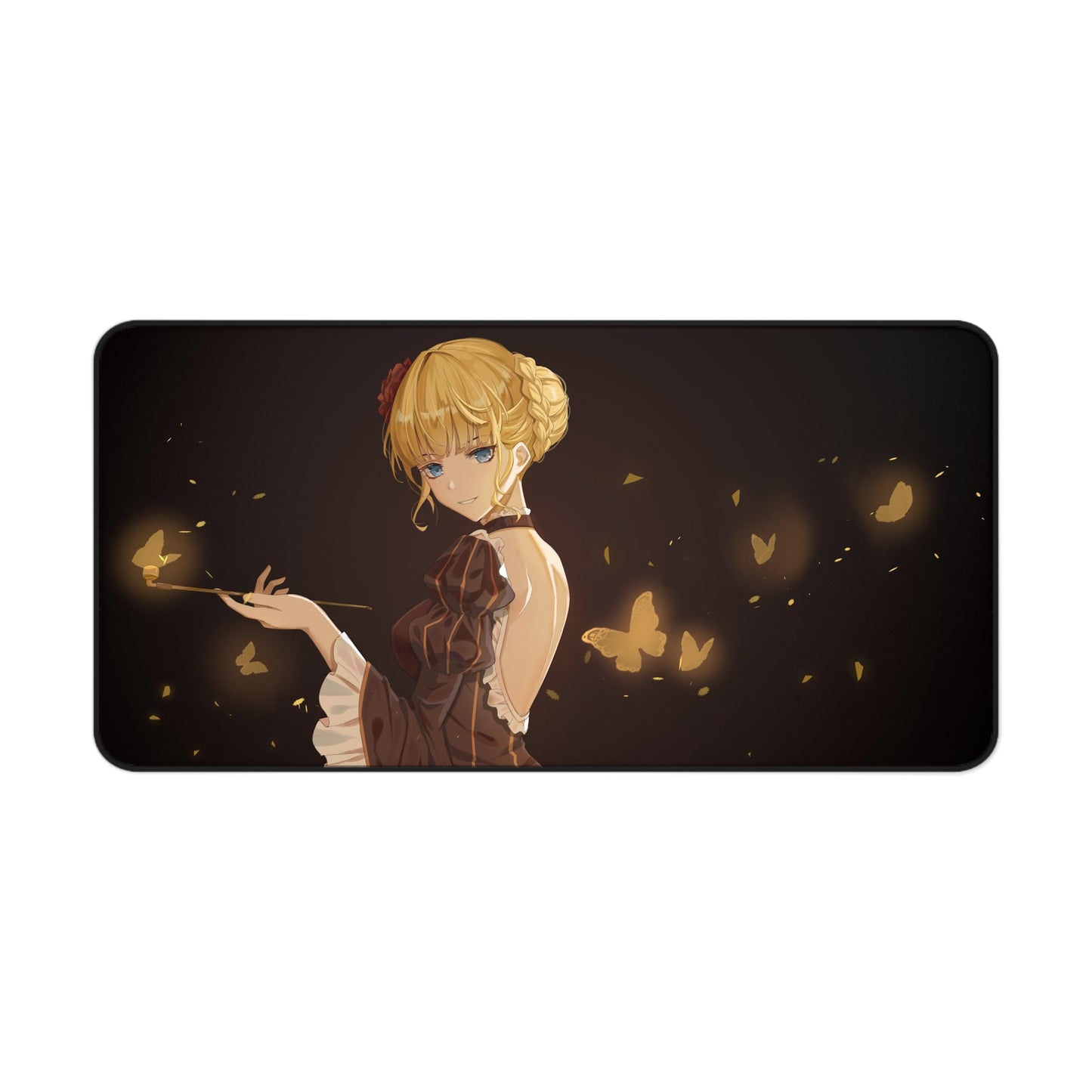 Umineko When They Cry Desk Mat - Beatrice Gaming Mousepad - Non Slip Visual Novel Dojin Playmat - Umineko no Naku Koro ni