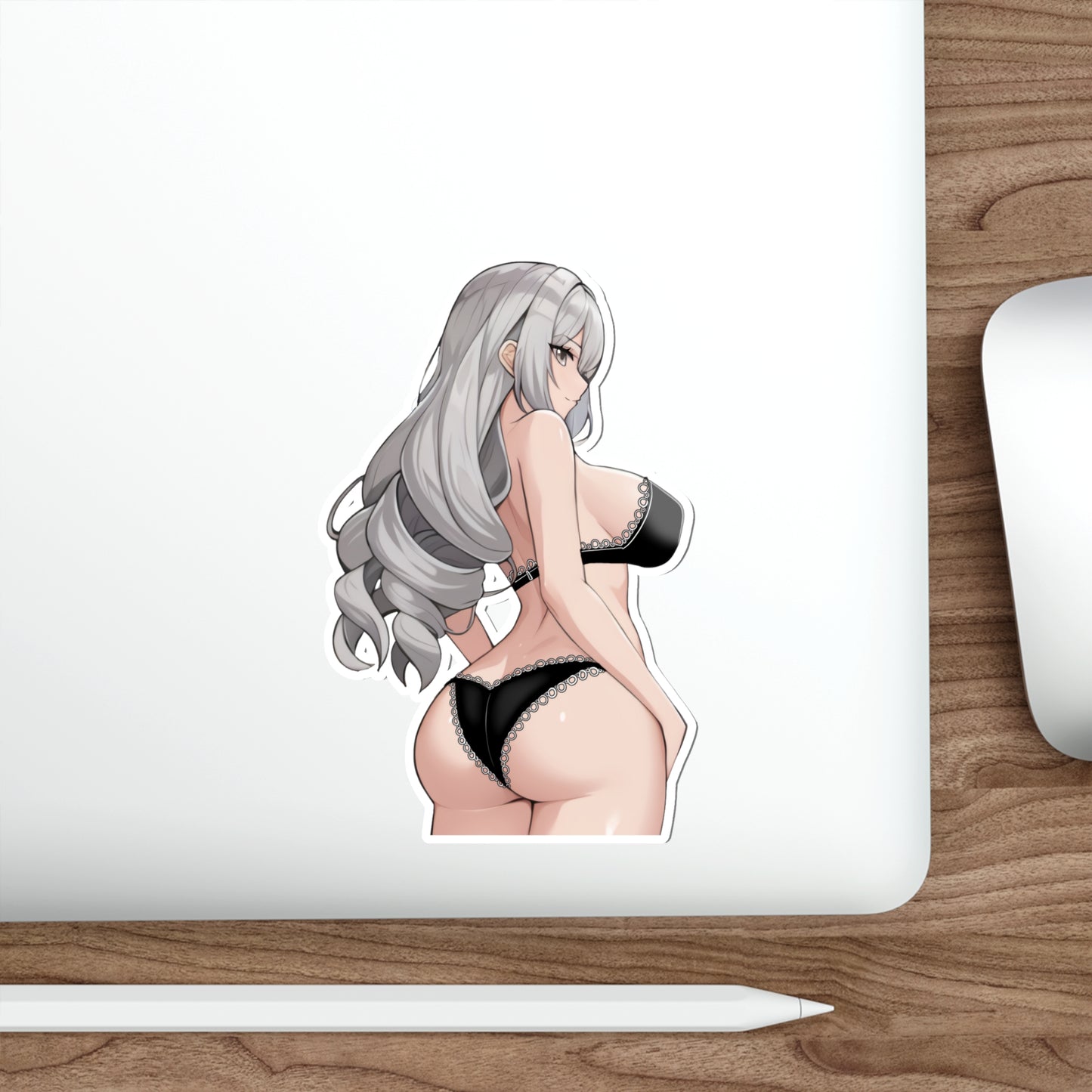 Bronya Zaychik Lingerie Ecchi Honkai Impact 3rd Waterproof Sticker - Premium Gaming Vinyl Car Decal