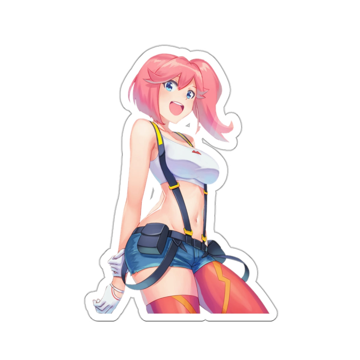 Promare Waterproof Sticker - Aina Ardebit Anime Vinyl Decal - Car Bumper Sticker - Laptop Sticker