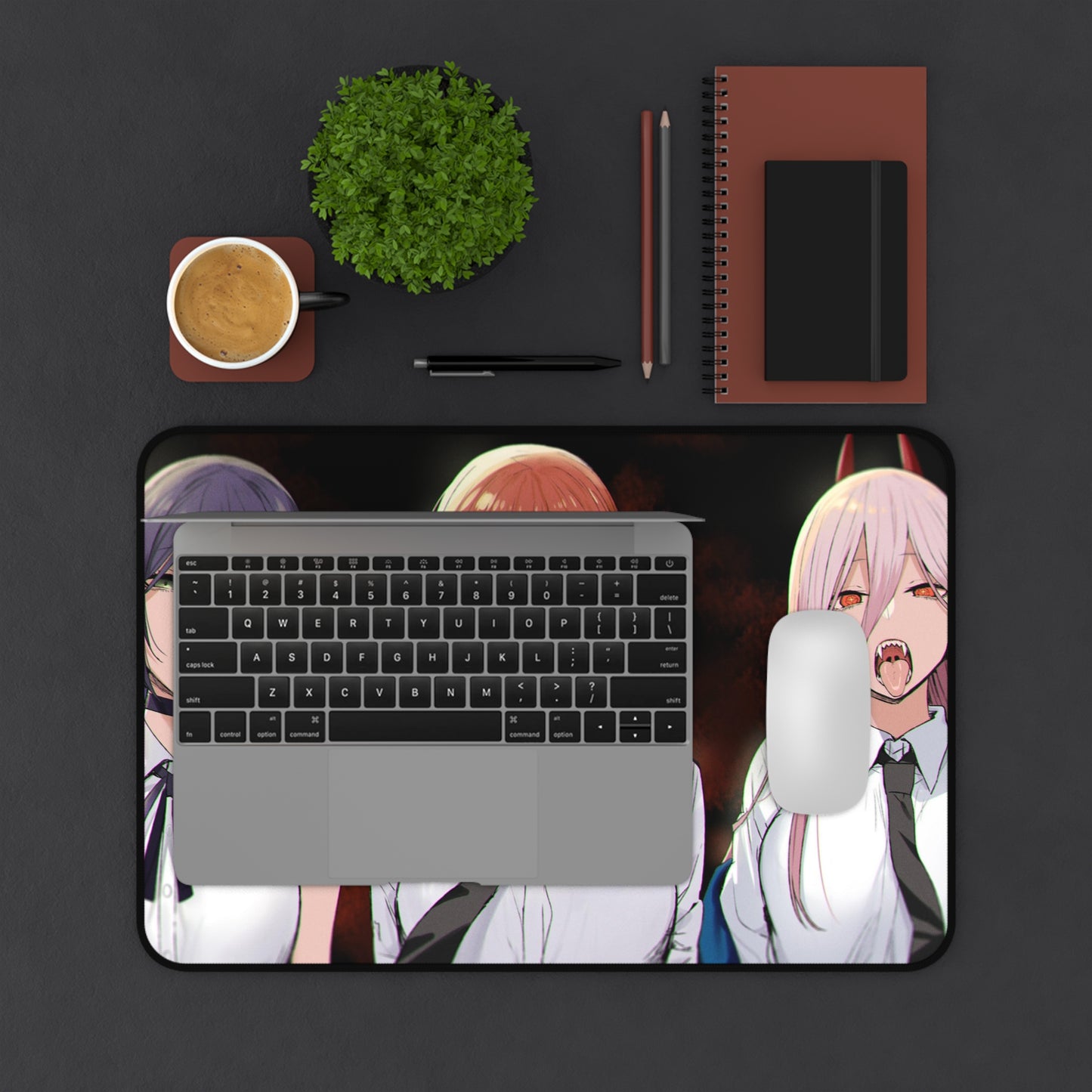 Chainsaw Man Mousepad - Female Cast Large Desk Mat