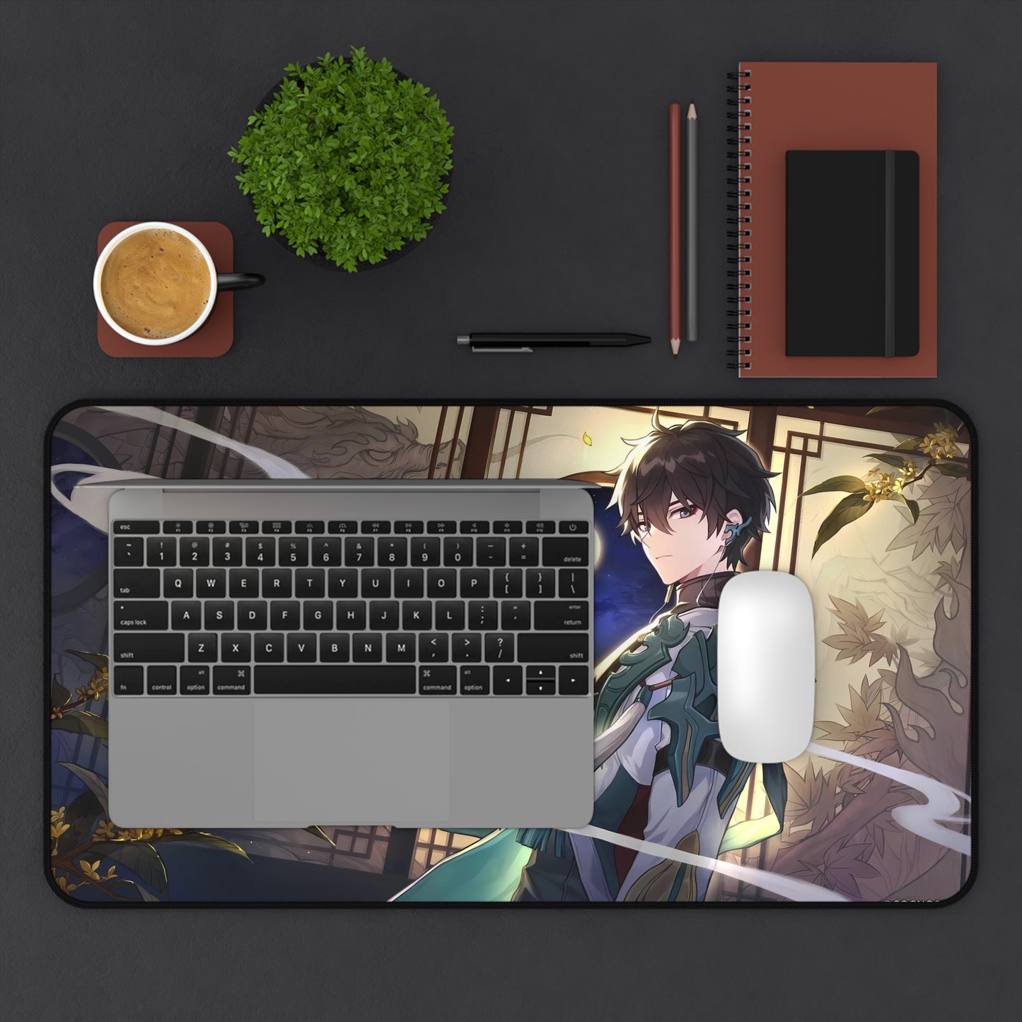 Danheng Honkai Star Rail Desk Mat - XXL Gaming Mousepad - Nonslip Card Playmat