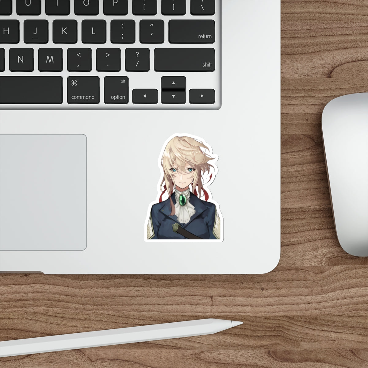 Violet Evergarden Waterproof Sticker - Cute Waifu Vinyl Decal - Anime Car Decal - Laptop Sticker - Manga Decal