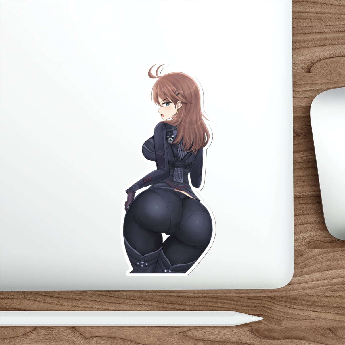 Xenosaga Waterproof Sticker - Sexy Shion Uzuki Gaming Vinyl Decal - Anime Waifu Car Decal - Laptop Sticker