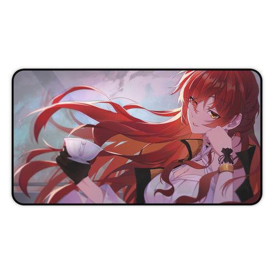 Himeko Honkai Star Rail Desk Mat - XXL Gaming Mousepad - Nonslip Card Playmat