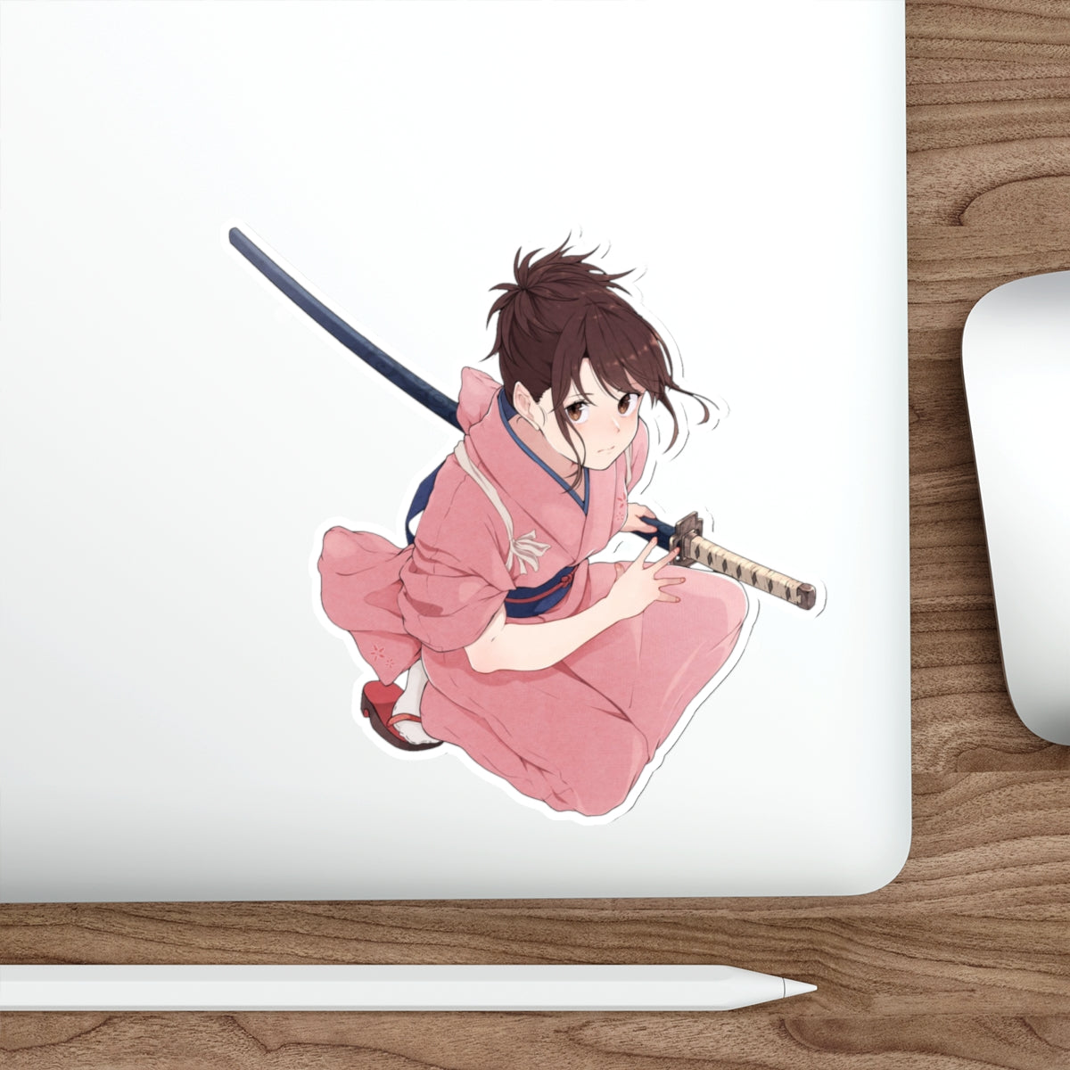 Gintama Tae Shimura Waterproof Sticker - Anime Premium Vinyl Decal - Gin Tama Car Decal