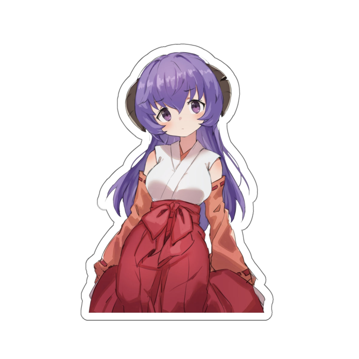 Higurashi When They Cry Waterproof Sticker - Hanyuu Premium Anime Vinyl Decal