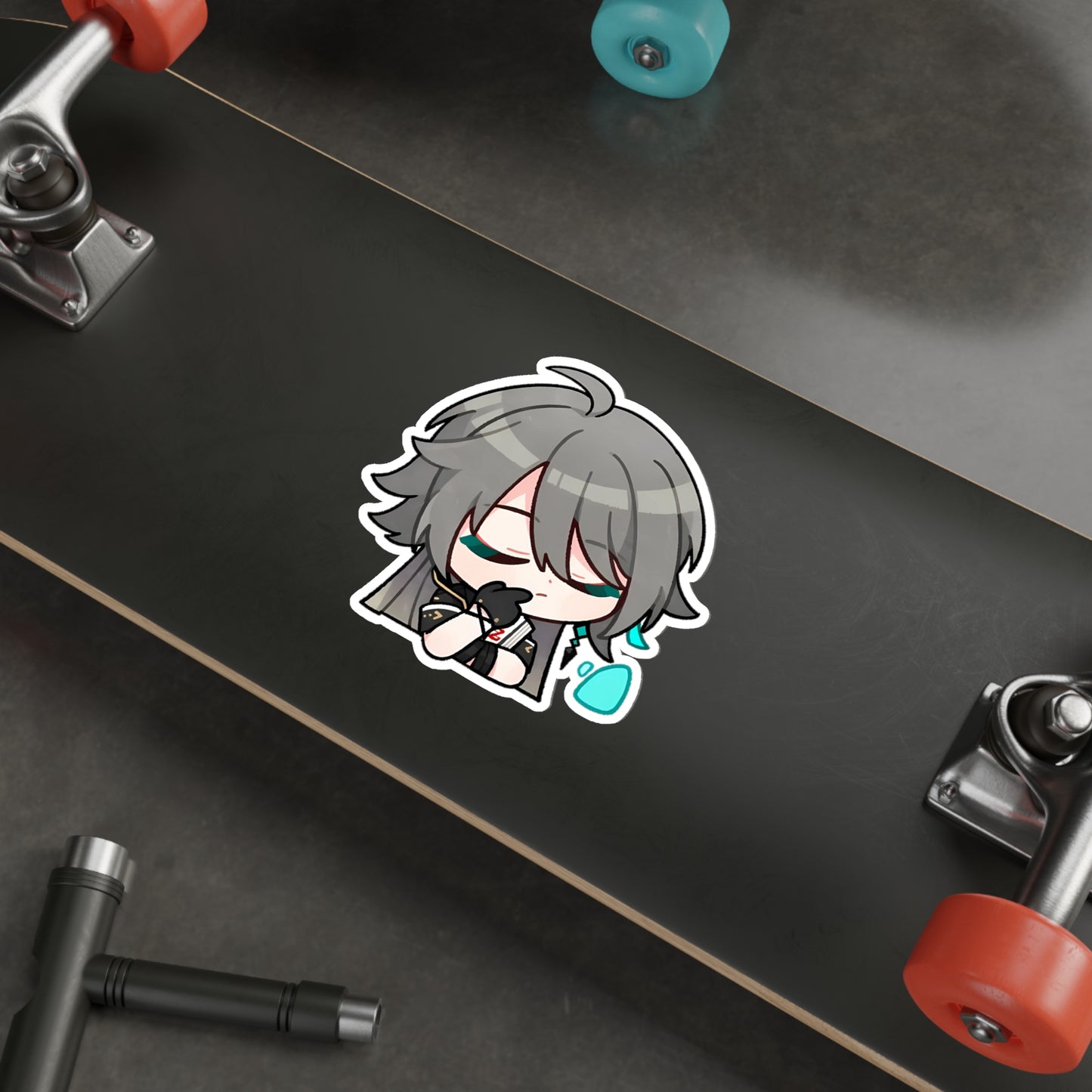 Chibi Su Honkai Impact 3rd Waterproof Sticker - Premium Gaming Vinyl Car Decal