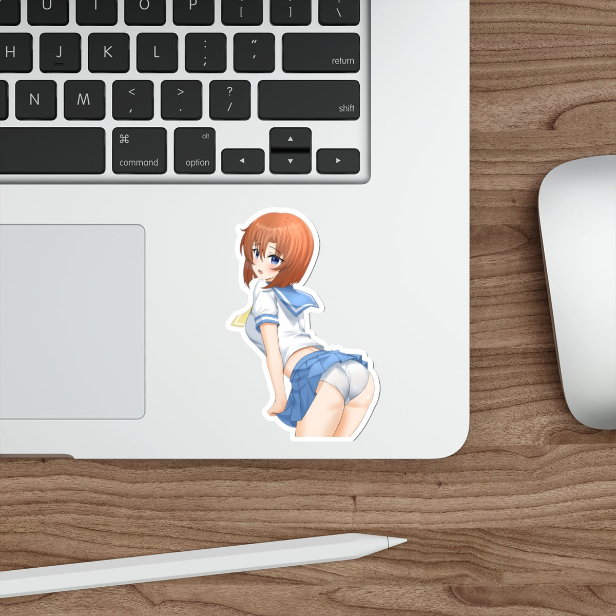 Higurashi When They Cry Waterproof Sticker - Rena  Ecchi Premium Anime Vinyl Decal