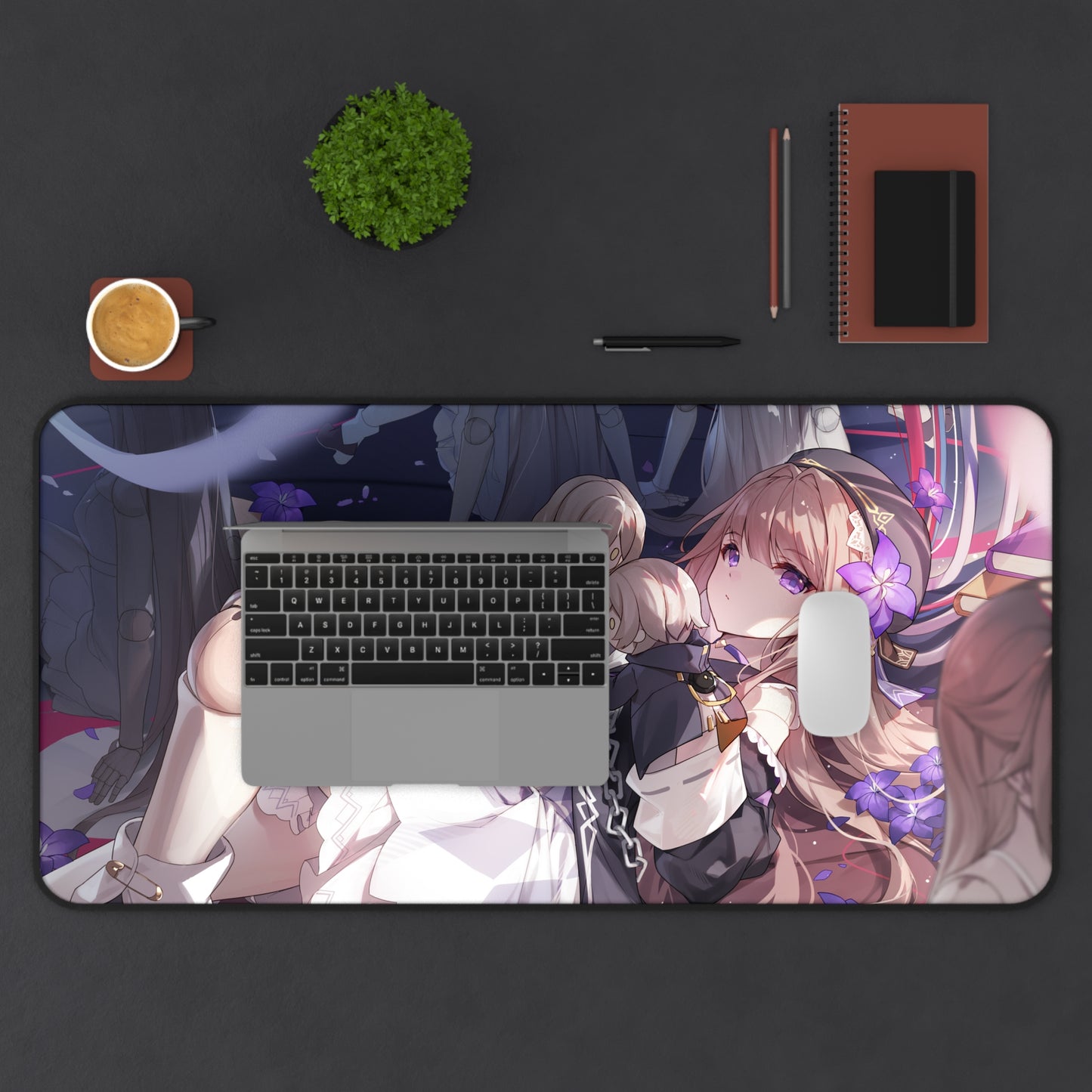 Herta Honkai Star Rail Desk Mat - XXL Gaming Mousepad - Nonslip Card Playmat